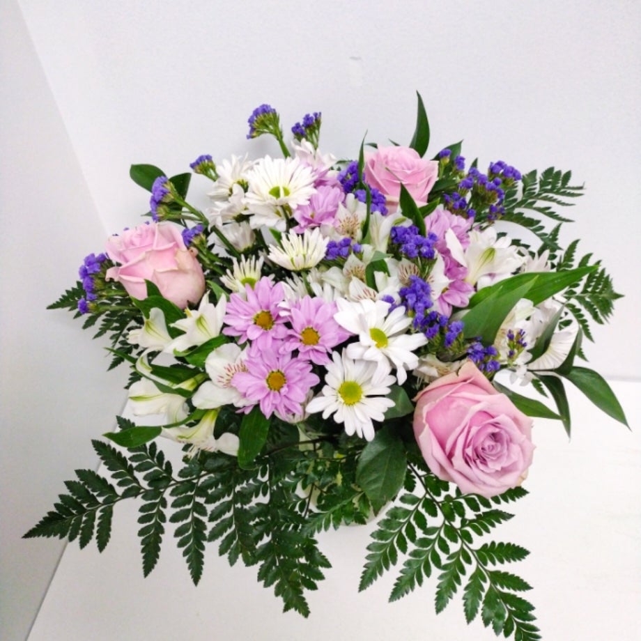 Classic Bouquet in Pink and white Bea's Flowers Flower Shop